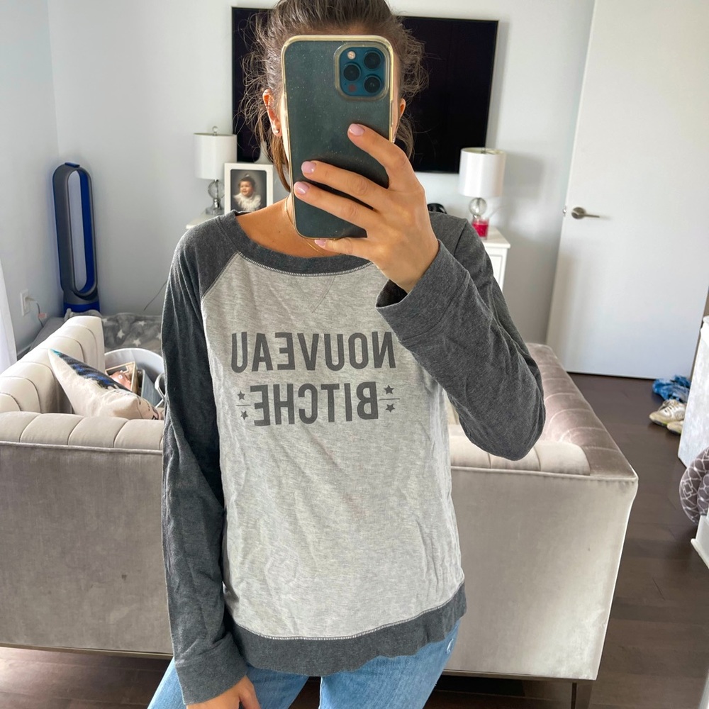 South Parade sweatshirt.
